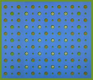 光学喷漆 Optical Painting (1964)，蔡文英