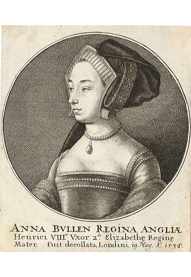 安妮·博林 Anne Boleyn，瓦茨拉夫·霍拉尔