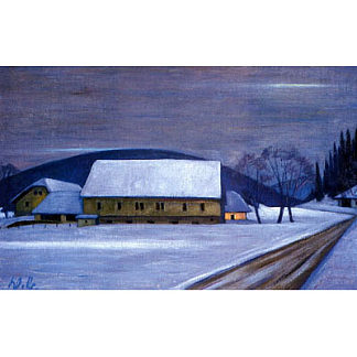 冬季农场 Farm in Winter (1973)，维尔纳·伯格