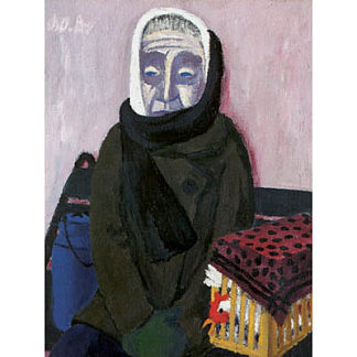 女人在去市场的路上等待 Woman Waiting on Her Way to the Market (1933)，维尔纳·伯格
