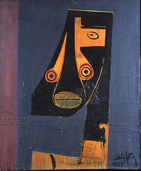 立体主义面孔 Cubist Face (1939)，林飞龙