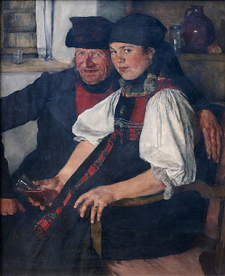 达格不等帕尔 Dag ungleiche Pahr (1880)，威廉·莱伯尔