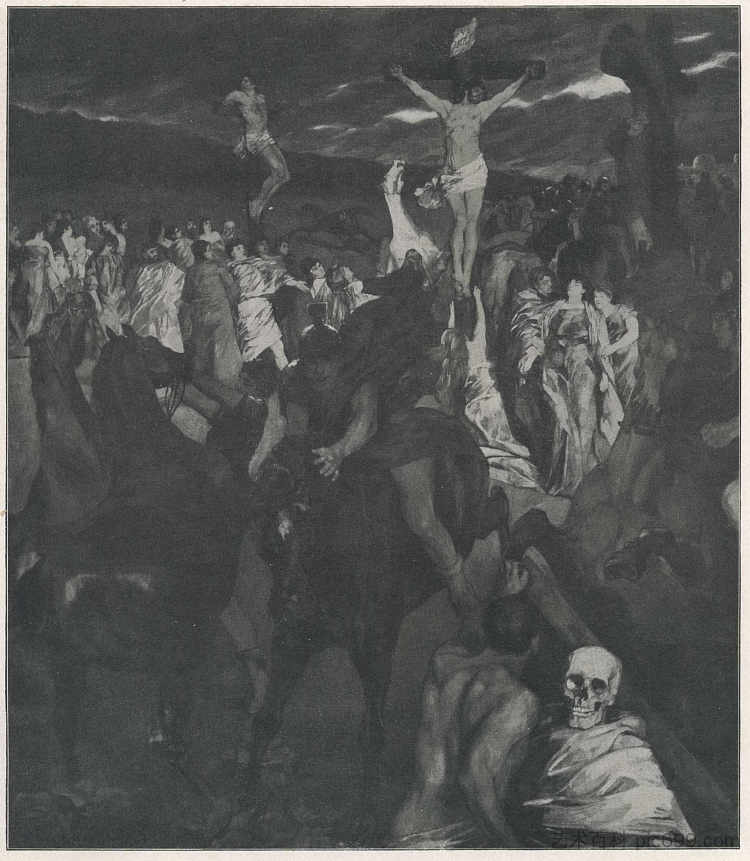 受难 Crucifixion (1878)，威廉·特鲁纳