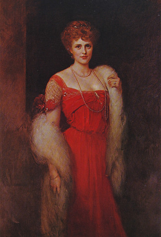 巴伐利亚的玛丽·加布里埃尔公主 Prinzessin Marie Gabrielle Von Bayern (1890)，威廉·冯·考尔巴赫