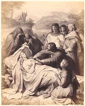 伊丽莎白之死 Tod Der Elisabeth (1876)，威廉·冯·考尔巴赫