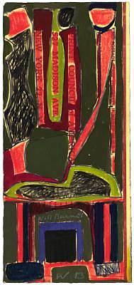 无题 Untitled (c.1957; United States                     )，威尔巴尼特