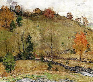 山坡牧场 Hillside Pasture (1924)，乌伊拉德·梅特卡夫