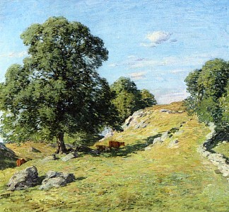 牧场，老莱姆 Pasture, Old Lyme (1906)，乌伊拉德·梅特卡夫