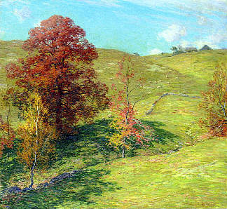 红橡树（2号） The Red Oak (no.2) (1911)，乌伊拉德·梅特卡夫