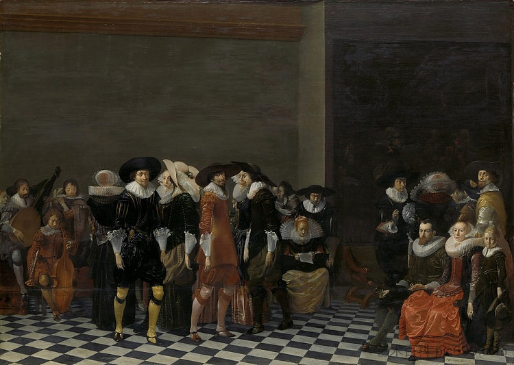 婚礼派对 The Wedding Party (1625)，威廉·康奈利斯·杜斯特