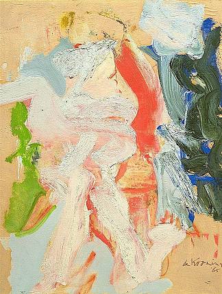 无题 Untitled (1965)，威廉·德·库宁
