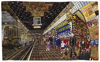 地铁站 Tube station (1970)，威廉·凡·亨克