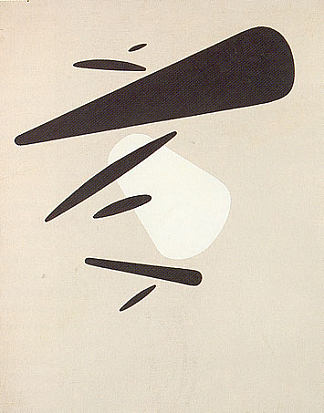 白色浮动表单 Floating Forms with White (1938)，维利·鲍迈斯特