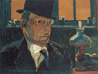 自画像 Self-Portrait (1910)，维利·鲍迈斯特