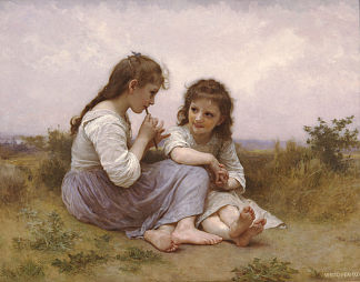 童年田园诗 A Childhood Idyll (1900)，威廉·阿道夫·布格罗