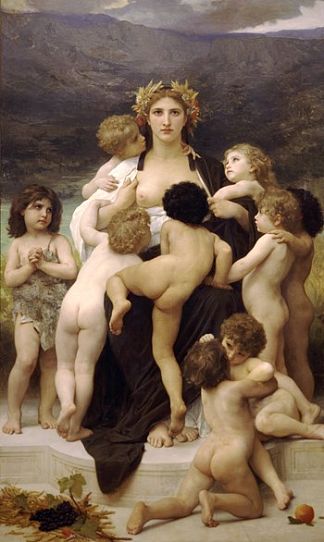 阿尔玛帕伦斯 Alma Parens (1883)，威廉·阿道夫·布格罗