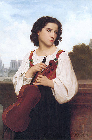 孤身一人 Alone in the world (1867),威廉·阿道夫·布格罗