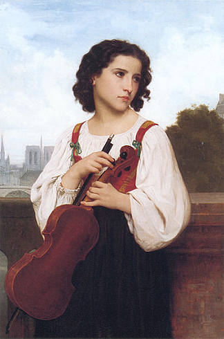 孤身一人 Alone in the world (1867)，威廉·阿道夫·布格罗