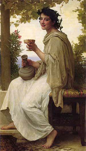 酒神 Bacchante (1894)，威廉·阿道夫·布格罗