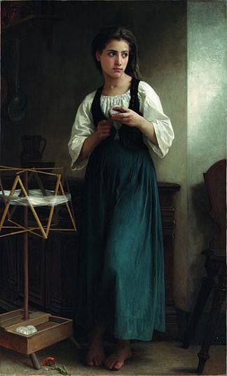 放卷机 Unwinding machine (1877)，威廉·阿道夫·布格罗