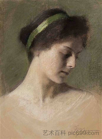 对一个女人的研究 Study of a Woman,威廉·阿道夫·布格罗