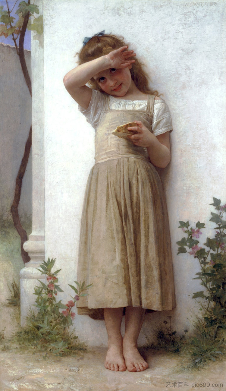 在忏悔中 In Penitence (1895),威廉·阿道夫·布格罗