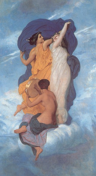舞蹈 The Dance (1856)，威廉·阿道夫·布格罗