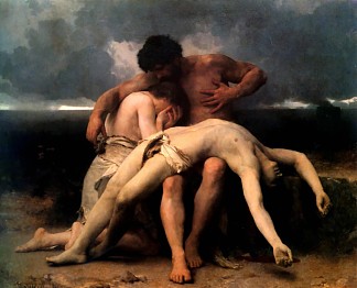 第一次哀悼 The First Mourning (1888)，威廉·阿道夫·布格罗