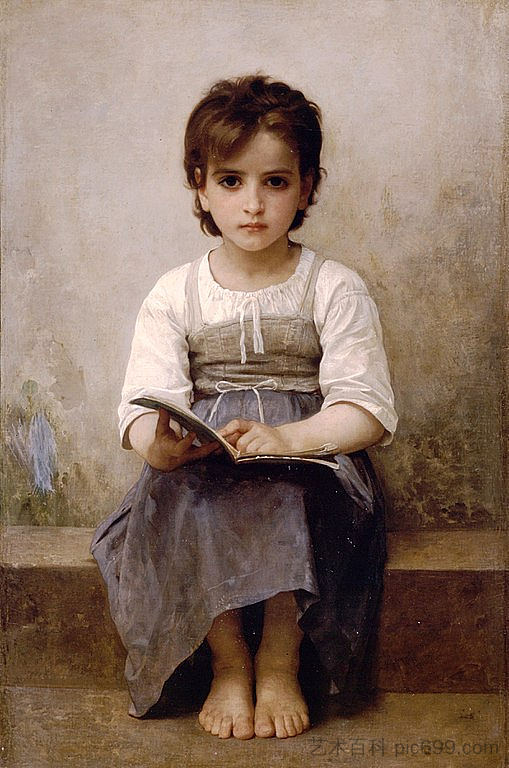 惨痛的教训 The hard lesson (1884),威廉·阿道夫·布格罗