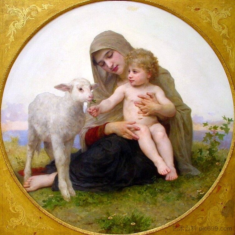 圣母羔羊 The Virgin Lamb (1903),威廉·阿道夫·布格罗