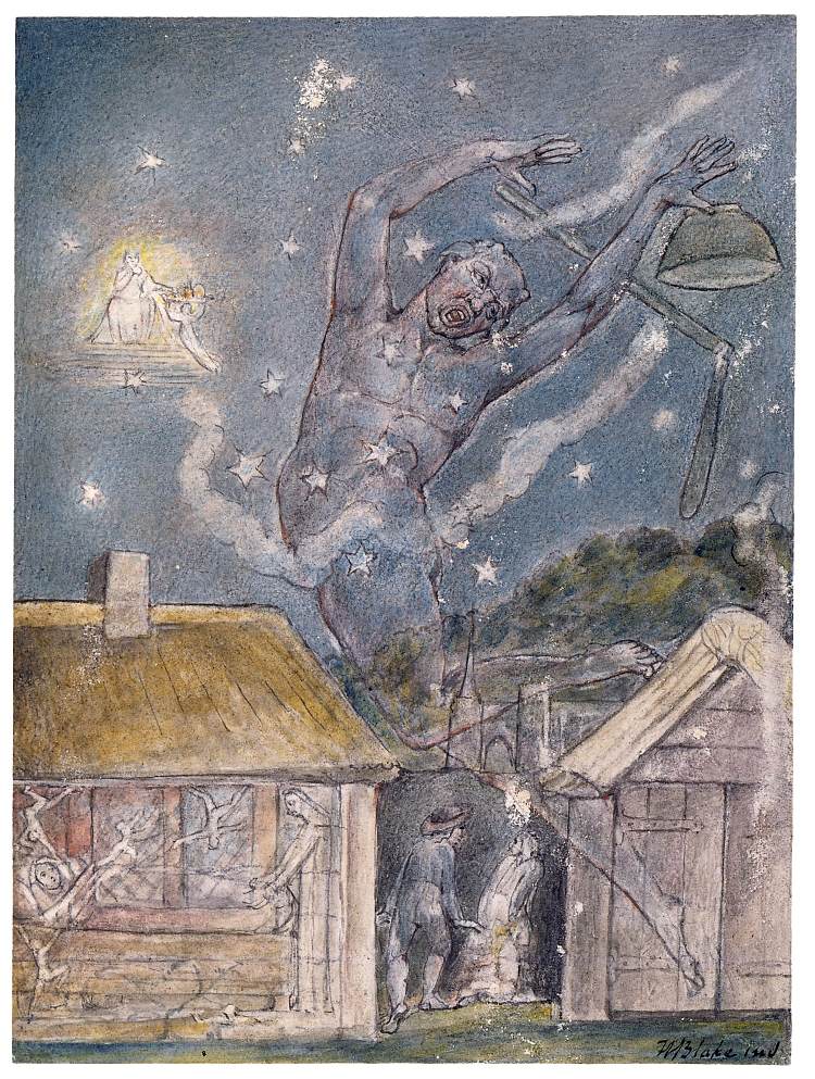 妖精 The Goblin (1816 - 1820)，威廉·布莱克