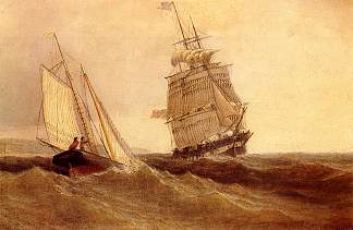 过往船只 Passing Ships (1850)，列夫拉格里奥