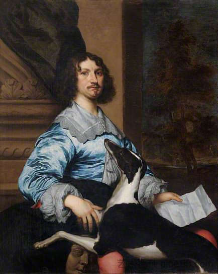 理查德·范肖的肖像 Portrait of Richard Fanshawe，威廉·多布森