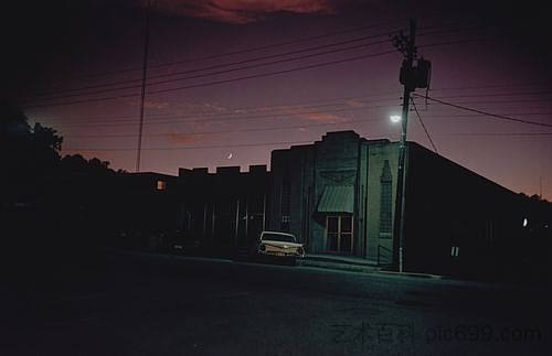 莫顿市中心 （密西西比州） Downtown Morton, Mississippi (1969)，威廉·埃格尔斯顿