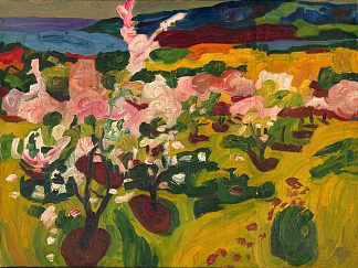 开花的树木 Blossoming Trees (1938)，威廉·H·约翰逊