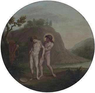 阿波罗和风信子 Apollo and Hyacinthus (1771)，威廉·汉密尔顿