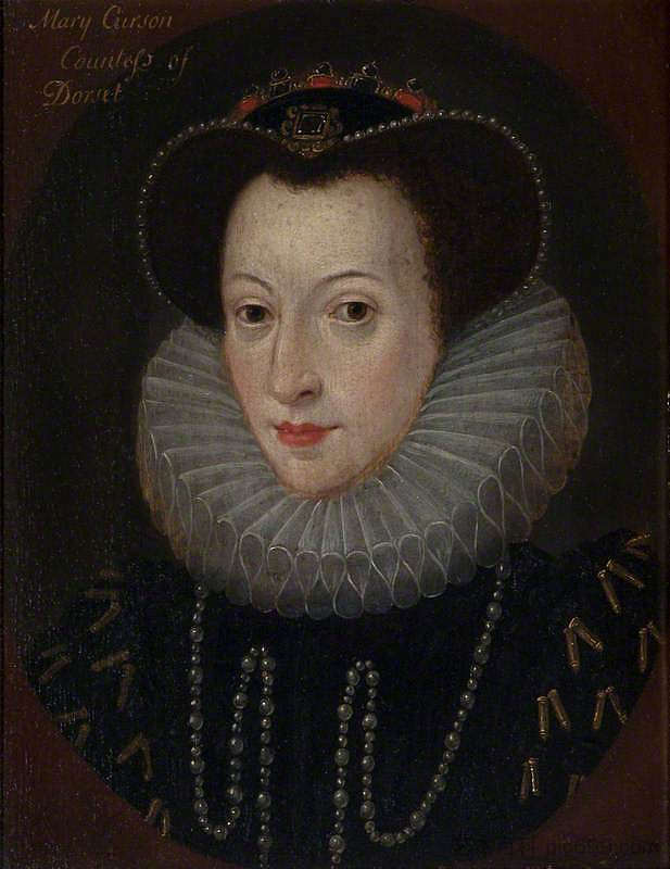 玛丽·寇松（1585-1645），多塞特伯爵夫人 Mary Curzon (1585–1645), Countess of Dorset (1790)，威廉·汉密尔顿