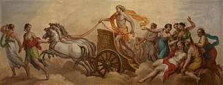 四季。秋天——塞利努斯、巴克斯和阿里阿德涅的胜利 The Four Seasons. Autumn – Triumph of Selinus, Bacchus and Ariadne (1770)，威廉·汉密尔顿