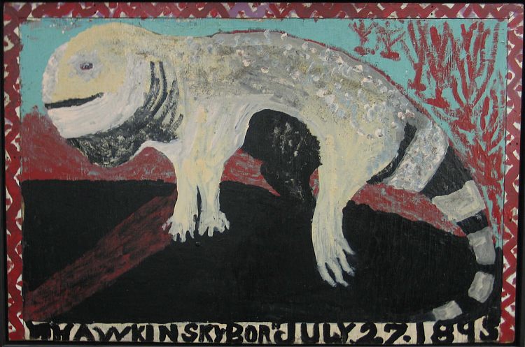 鬣蜥 Iguana (c.1978 - c.1981)，威廉·霍金斯