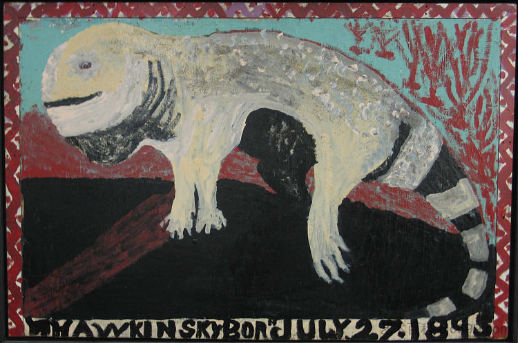 鬣蜥 Iguana (c.1978 - c.1981)，威廉·霍金斯