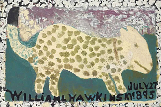 斑点豹 Spotted Leopard (1988)，威廉·霍金斯