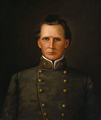 约瑟夫·刘易斯·霍格准将的肖像 Portrait of Brigadier General Joseph Lewis Hogg，威廉·亨利·哈德尔