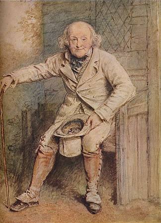 艺术家肖像 Portrait of the Artist (1810)，威廉·亨利·亨特