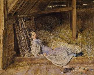 睡眠 Slumber (c.1835 – c.1840)，威廉·亨利·亨特