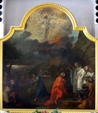 祭坛三联画的中央面板，圣尼古拉斯，布里斯托尔 Central panel of the altar triptych, St Nicholas, Bristol，威廉·荷加斯