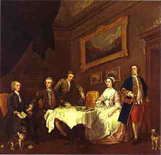 斯特罗德家族 The Strode Family (c.1738 – c.1742)，威廉·荷加斯