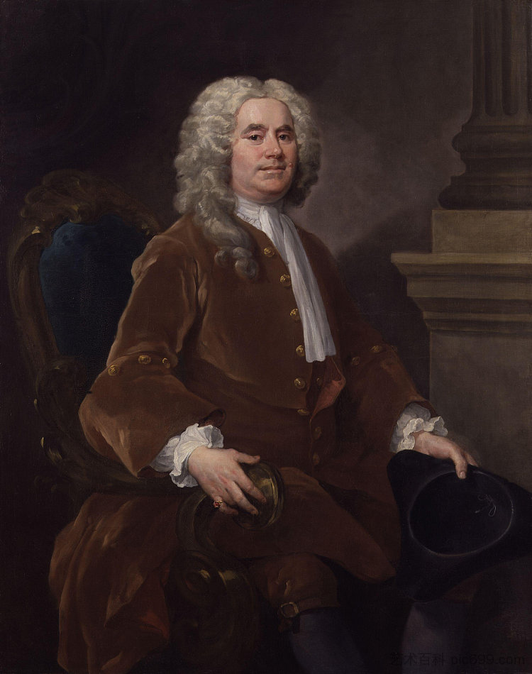 威廉·琼斯 William Jones (1740)，威廉·荷加斯