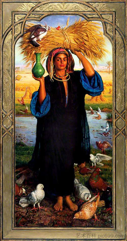 埃及的余辉 Afterglow in Egypt (1854)，威廉·霍尔曼·亨特