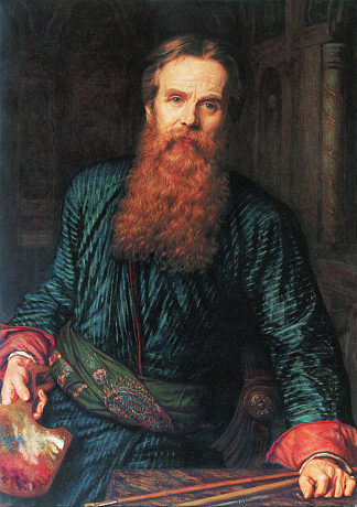 自画像 Self-Portrait (1875)，威廉·霍尔曼·亨特