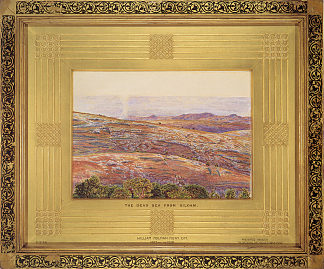 西罗亚的死海 The Dead Sea from Siloam (1854 – 1855)，威廉·霍尔曼·亨特